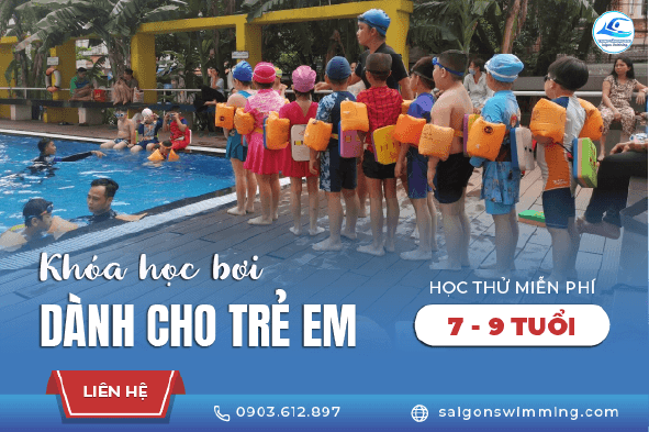 Dạy bơi cho trẻ em ở TPHCM